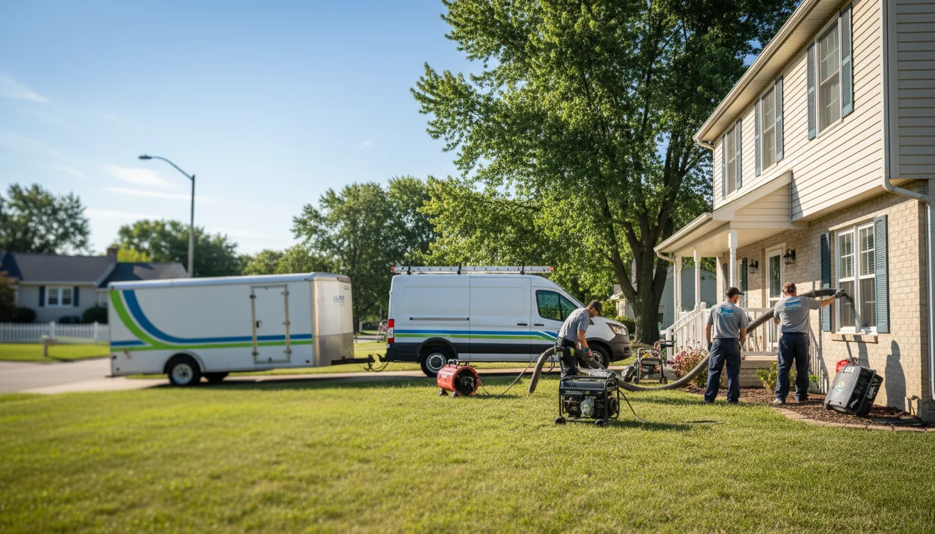 Flooded Basement Restoration And Cleanup With Repair in Swan, IA near me